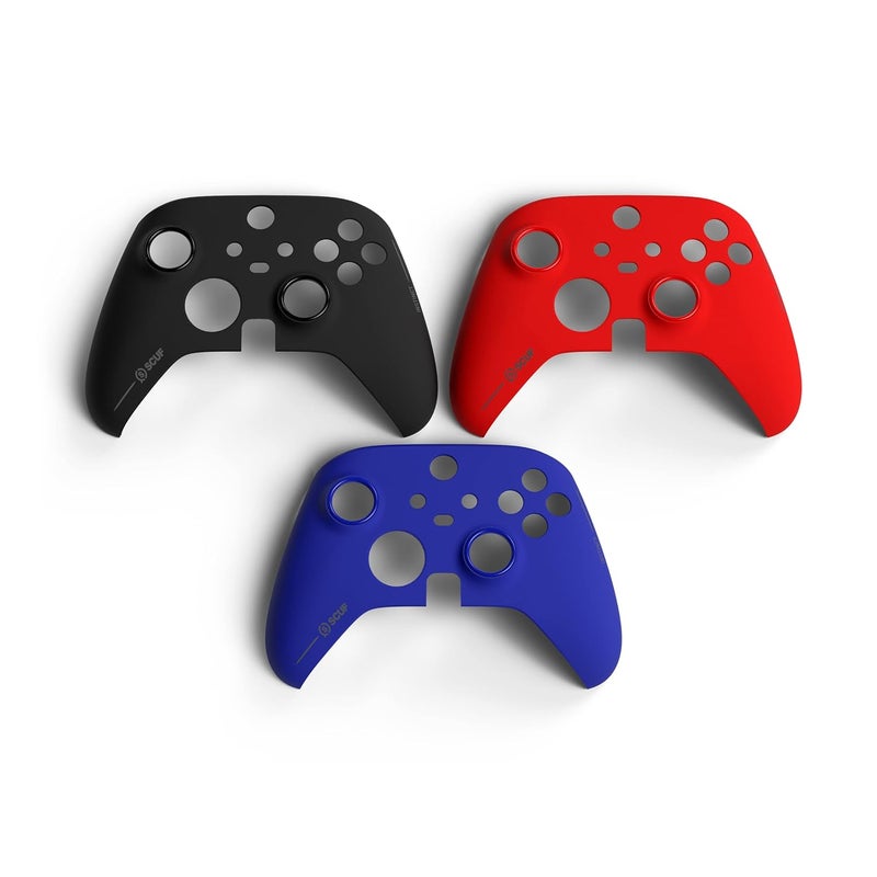 SCUF Instinct Controller Removeable Faceplate Kit - Anti Friction Rings - Xbox Series X, S, Xbox One - Blue - Image 5